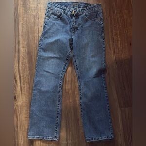 Men's Straight Fit Denim Jeans in Blue